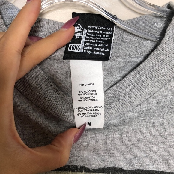 Universal Studios King Kong Grey T-shirt M - Picture 4 of 5